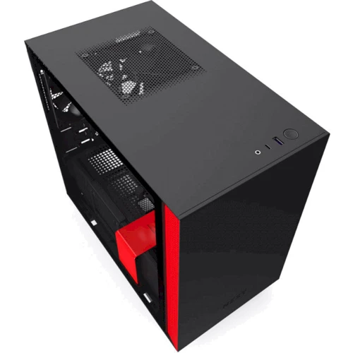 Корпус NZXT H210 Matte Black/Red (CA-H210B-BR): Назначение рабочая станция