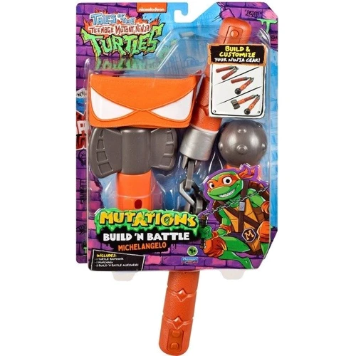 Набор игрушечного оружия TMNT Черепашки-Ниндзя MOVIE III W2 Нунчаки Майка двойной удар (84253): Рекомендуемый возраст от 4 лет