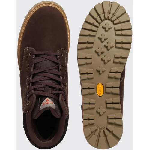 Ботинки CMP Dorado Lifestyle Shoe Wp (39Q4937-Q92) 39 (40) коричневые натуральный нубук зима фото 9