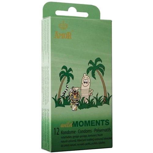 Презервативы Amor Wild Moments, 12 шт.: Тип Для максимальной защиты
