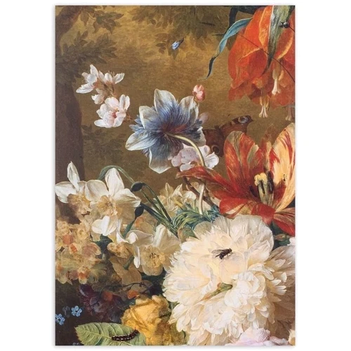 Скетчбук Manuscript Books Huysum 1724 с открытым переплетом: Количество страниц 80