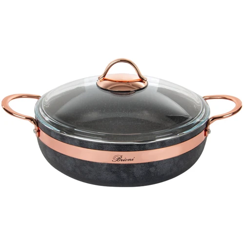 

Сотейник Brioni Antrasite Copper 26 см 2.8 л (764-008)