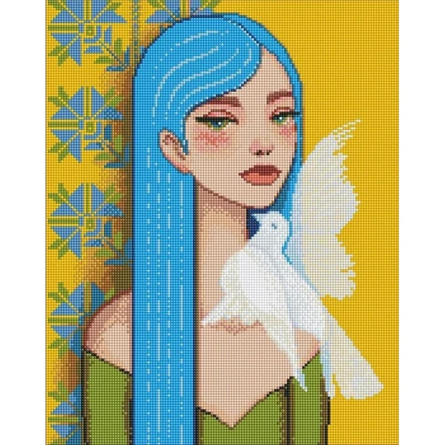 Набір з алмазною мозаїкою Ідейка Вестка від коханого ©mosyakart 40х50см (AMO7537)