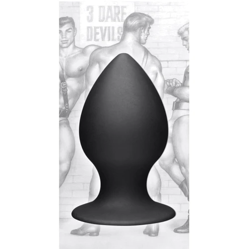 Анальная пробка с присоской Tom of Finland Large Silicone Anal Plug, 10x6 см