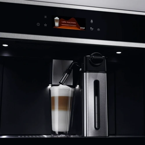 Встраиваемая кофеварка Electrolux EBC85X: Функции Капля-стоп, Автоотключение, Контроль крепости кофе, Выбор объема порции, Автоотключение