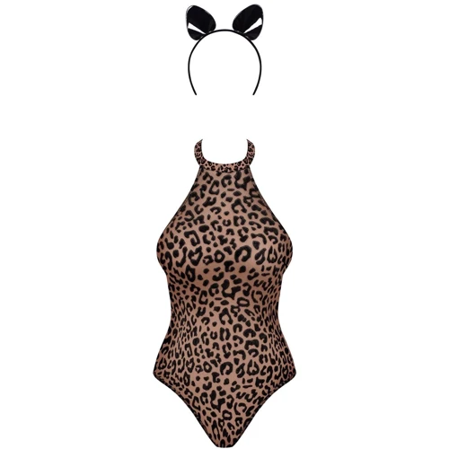 Боди Obsessive Leocatia + ушки S/M