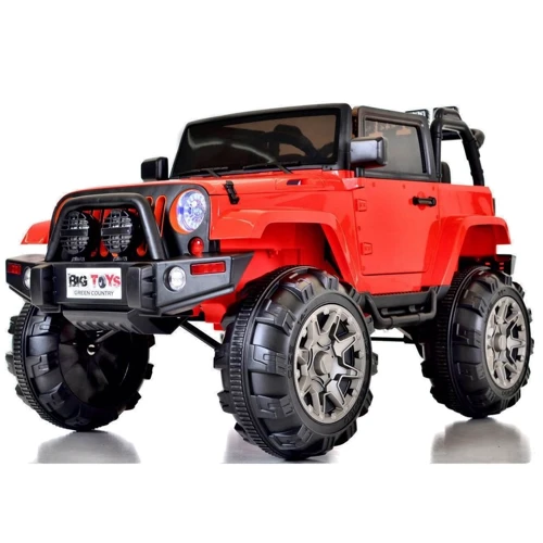 Электромобиль Kidsauto Jeep Wrangler Style Premium Red (BDM905-G): Вид джип