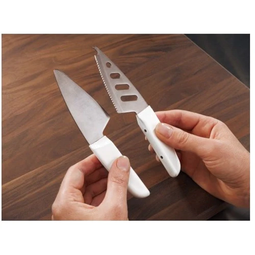 Комплект ножей для сыра Joseph Joseph Duo Magnetic Cheese Knife Set Белый (White) (10092) фото 6