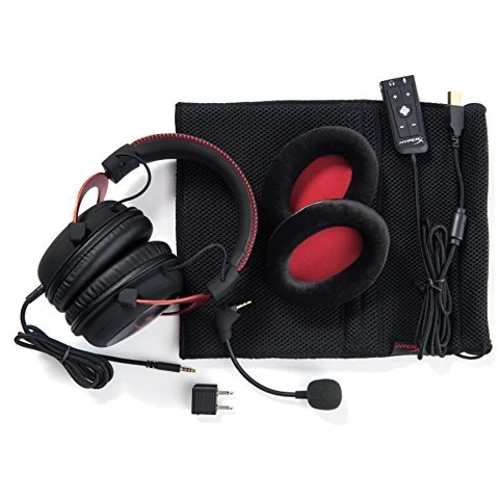 Наушники Kingston HyperX Cloud II Red: Тип излучателя динамический