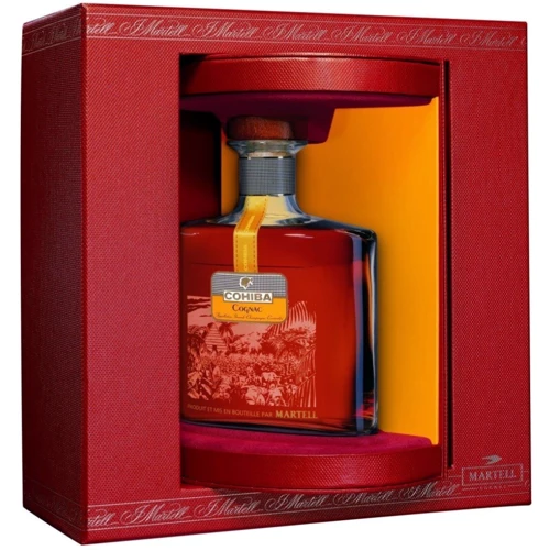 Коньяк Martell Cohiba 0.7л, 43% gift box: Об'єм, л 0.7