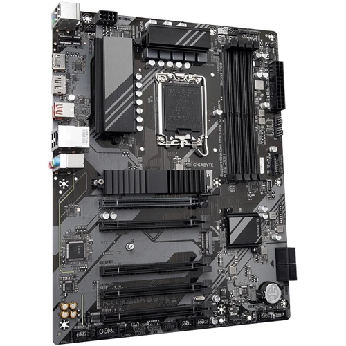 GIGABYTE B760 DS3H: Оперативная память 4xDDR5 7600 МГц, до 192 ГБ
