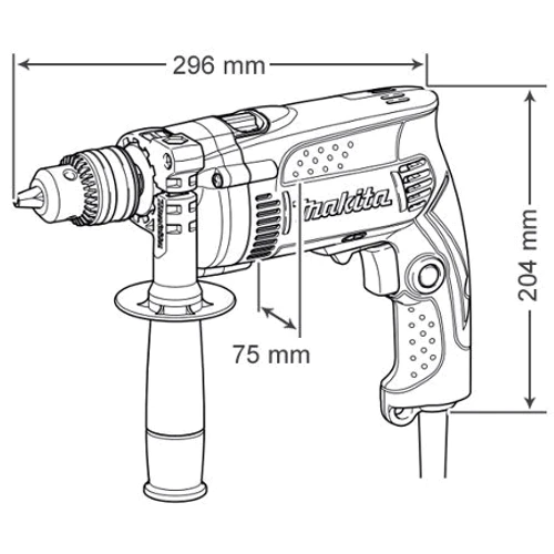 Дрель ударная Makita HP1630KX2: Производитель Makita