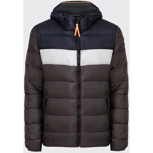 Куртка CMP Man Jacket Fix Hood Dust 30K2757-E910 52 сіра демісезонна з капюшоном