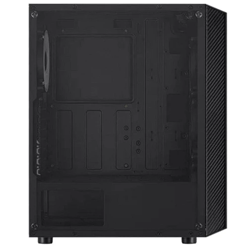 Корпус AeroCool Hive-G-BK-v2 (ACCM-PV27043.11): Материал передней панели пластик