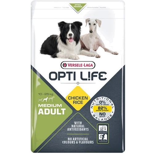 Сухой корм Opti Life Adult Medium для собак средних пород 2.5 (59183)
