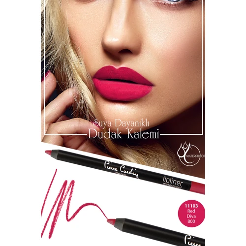 Pierre Cardin Lipliner Waterproof Red Diva Карандаш для губ 2 g: Страна производитель Турция