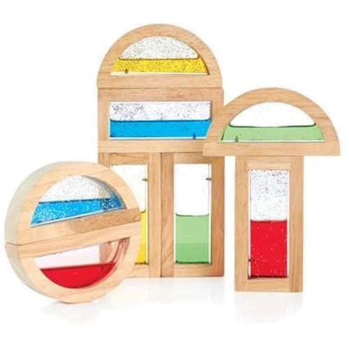 Набор стандартных блоков Guidecraft Block Play Цветная вода (G3013)