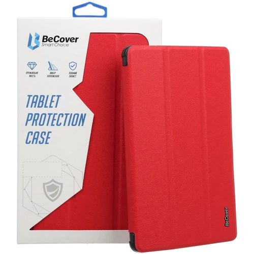 Аксессуар для планшетных ПК BeCover Smart Case Red for Xiaomi Mi Pad 6/6 Pro (709502): Цвет красный