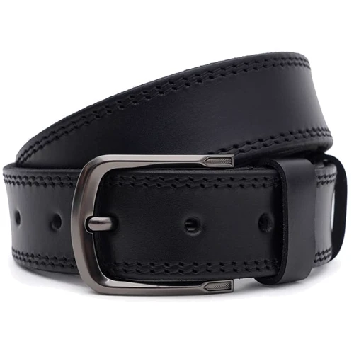 Мужской ремень Borsa Leather черный (150v1fx78-black)