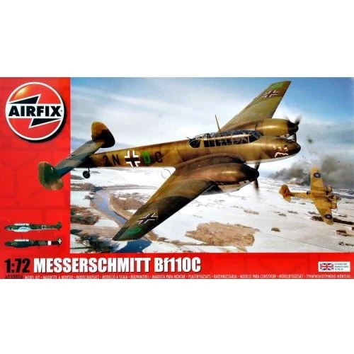 Истребитель Airfix Messerschmitt Bf 110 C/D AIR03080A