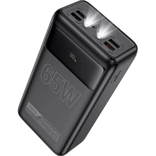 Зовнішній акумулятор Hoco Power Bank 50000mAh DB81A Apollo PD 65W Black: Вбудований кабель нет