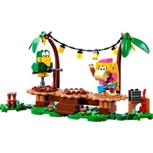Конструктор LEGO Super Mario Імпровізація у джунглях Діксі Конг. Додатковий набір 17 деталей (71421): Кількість деталей, шт. 174