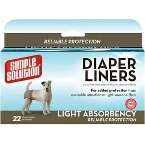Гигиенические прокладки Simple Solution Disposable Diaper Liners - Light Flow для собак 22 шт. (ss10608-3Р)