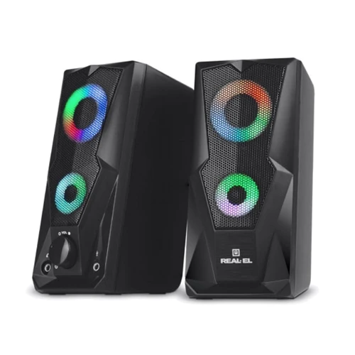 Акустическая система REAL-EL S-111 USB Black