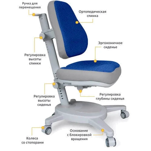 Комплект (L) Mealux Cтол Timberdesk Wood S Тумба BD-920-2 PN + Крісло Onyx DPG (BD-685 S+ box BD 920-2 PN+Y-110 DPG)
