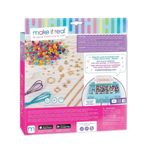 Набор для создания браслетов Make it Real Хрустальная радуга