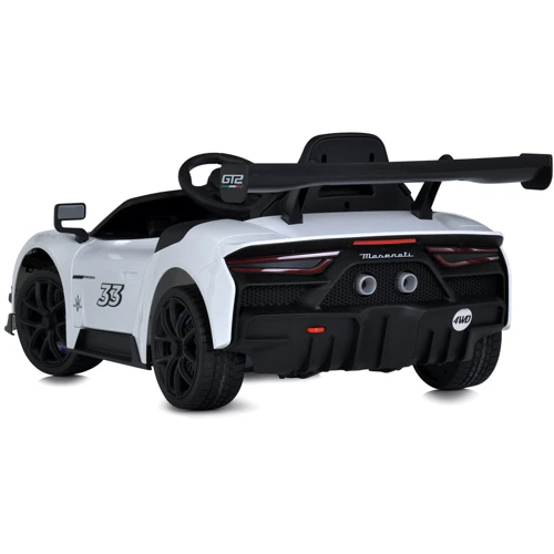 Детский электромобиль Bambi Maserati белый (M 5105EBLR-1)