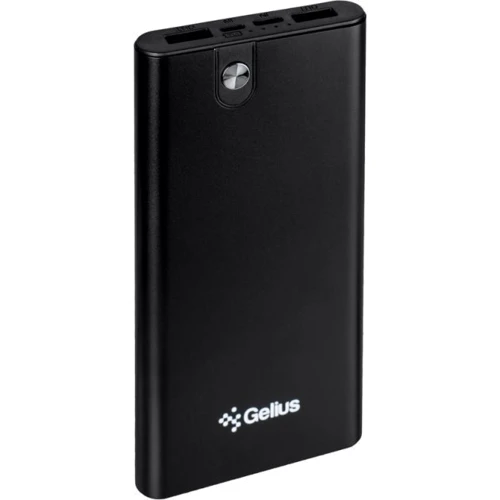 Внешний аккумулятор Gelius Power Bank 10000mAh Pro Edge Black (GP-PB10-013): Кабели/переходники для смартфонов в комплекте micro USB