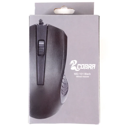 Мышь COBRA MO-101 Black: Максимальное разрешение сенсора, dpi 1200