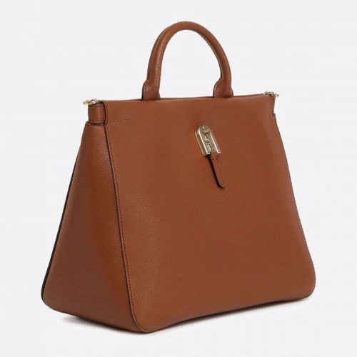 Женская сумка тоут Furla Palazzo S Tote коричневая (WB00345AX073203B00): Пол Женский