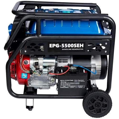Генератор бензиновый EnerSol EPG-5500SEH: Тип запуска электрический пуск