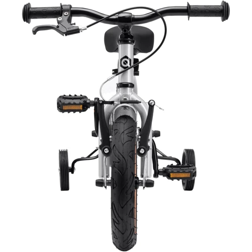 Дитячий велосипед Miqilong ST 12" сріблястий (RBB-ST12-SILVER)