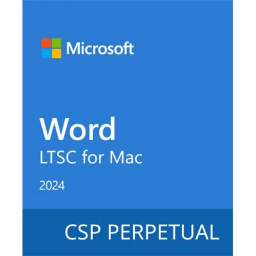 Microsoft Word LTSC for Mac 2024 Commercial Software, Perpetual (DG7GMGF0PN40_0001)