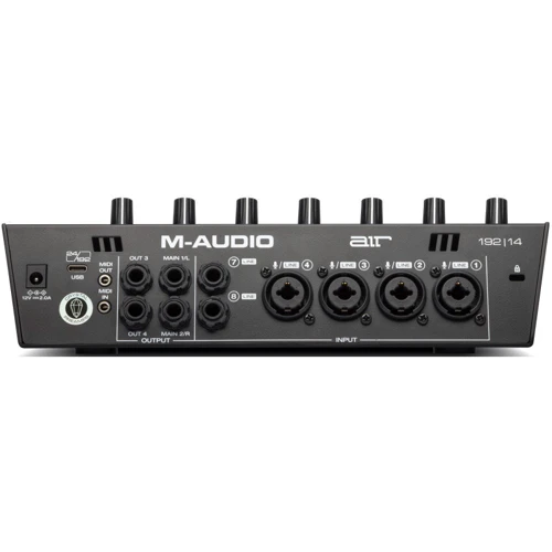 Аудиоинтерфейс M-Audio Air 192x14: Количество каналов 2.0