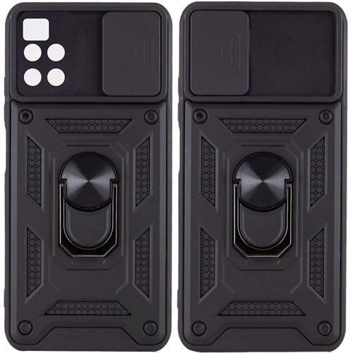 Чохол для телефона Mobile Case Camshield Serge Magnetic Ring Black для Xiaomi Redmi Note 11 Pro / Note 11 Pro 5G