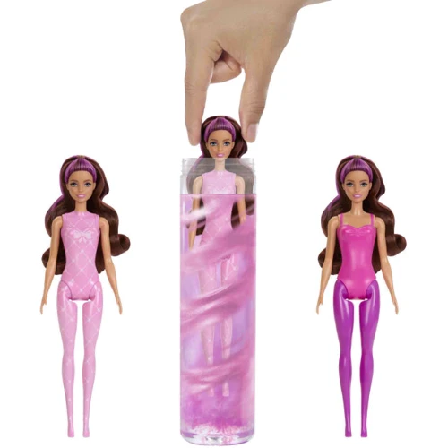 Лялька Barbie Кольорове перетворення Балерина сюрприз (HRK17): Особливості Меняет цвет, Сюрприз, На шарнирах