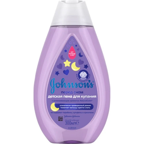 Johnson's Baby Піна для купання "Перед сном" 300 ml