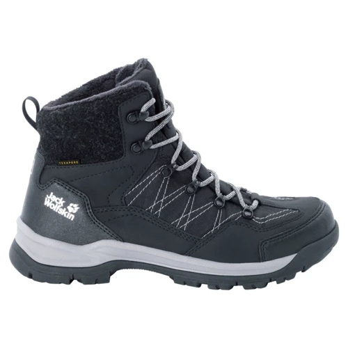 Ботинки Jack Wolfskin Aspen Texapore Mid M 4041411-6069 40.5 черные искусственная кожа зимние фото 1