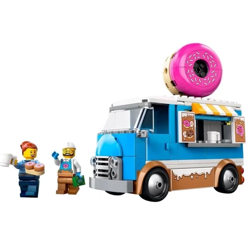 Конструктор LEGO City Грузовик с пончиками 196 деталей (60452): Серия City