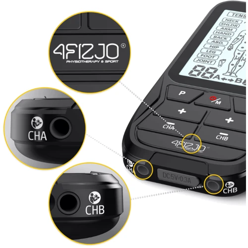 Массажер 4FIZJO Combo LITE 3 в 1 Аппарат для электростимуляции мышц (P-5905973401487)