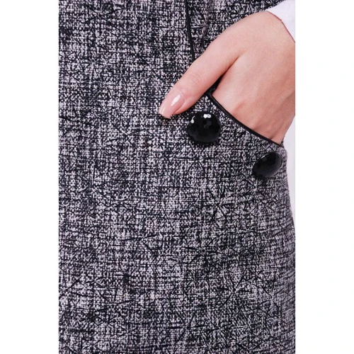 Платье FashionUp PL-1559A-42 42 серое повседневное до середины бедра: Вид Повседневные платья