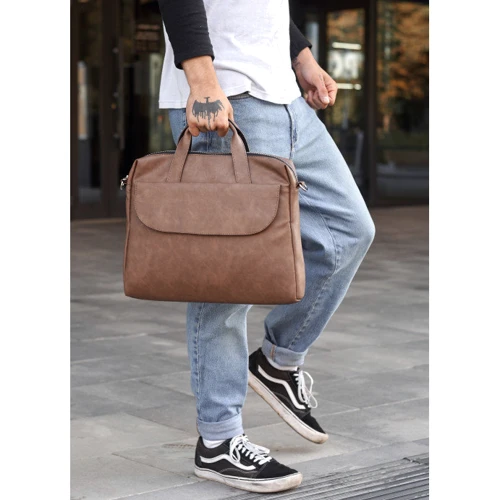 Конференц-сумка Sambag коричневая (51251061)