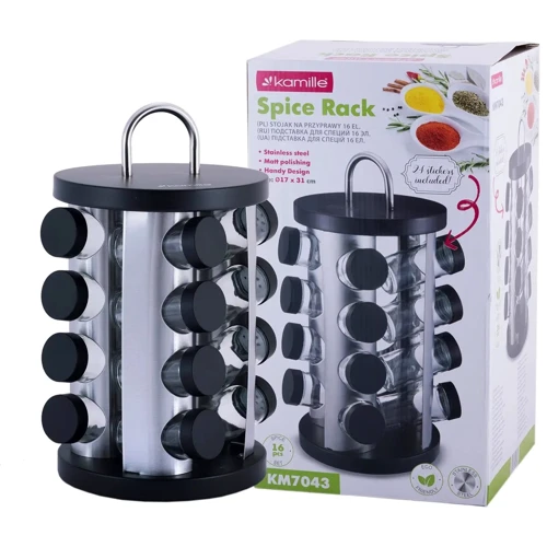 Набір для спецій Kamille 17 шт (KM-7043): Тип Набір для спецій