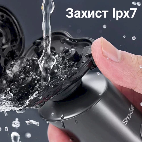 Электробритва Xiaomi ShowSee Electric Shaver Black F305-GY: Возможность влажного бритья есть