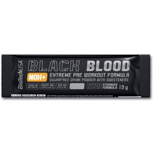 BioTechUSA Black Blood NOX + 19 g / 2 servings / Blueberry Lime