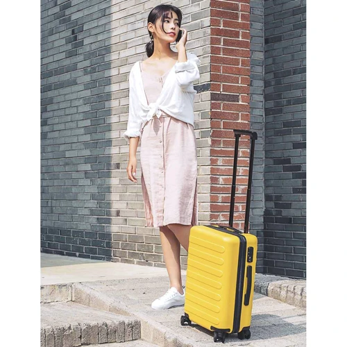 Чемодан Xiaomi RunMi 90 Seven-bar luggage Yellow 24": Замок TSA